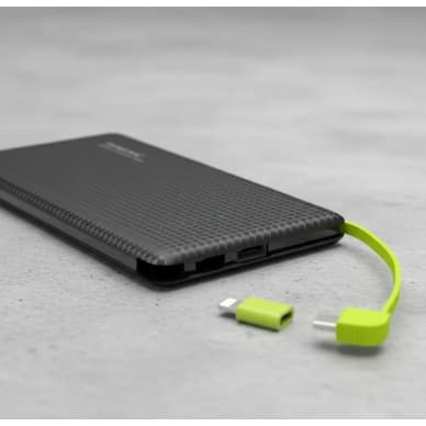 Carregador Portátil Power Bank Espada 5000mah Universal Preto