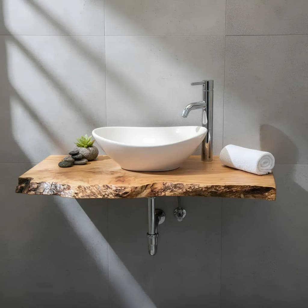 Bancada De Lavabo Rústica