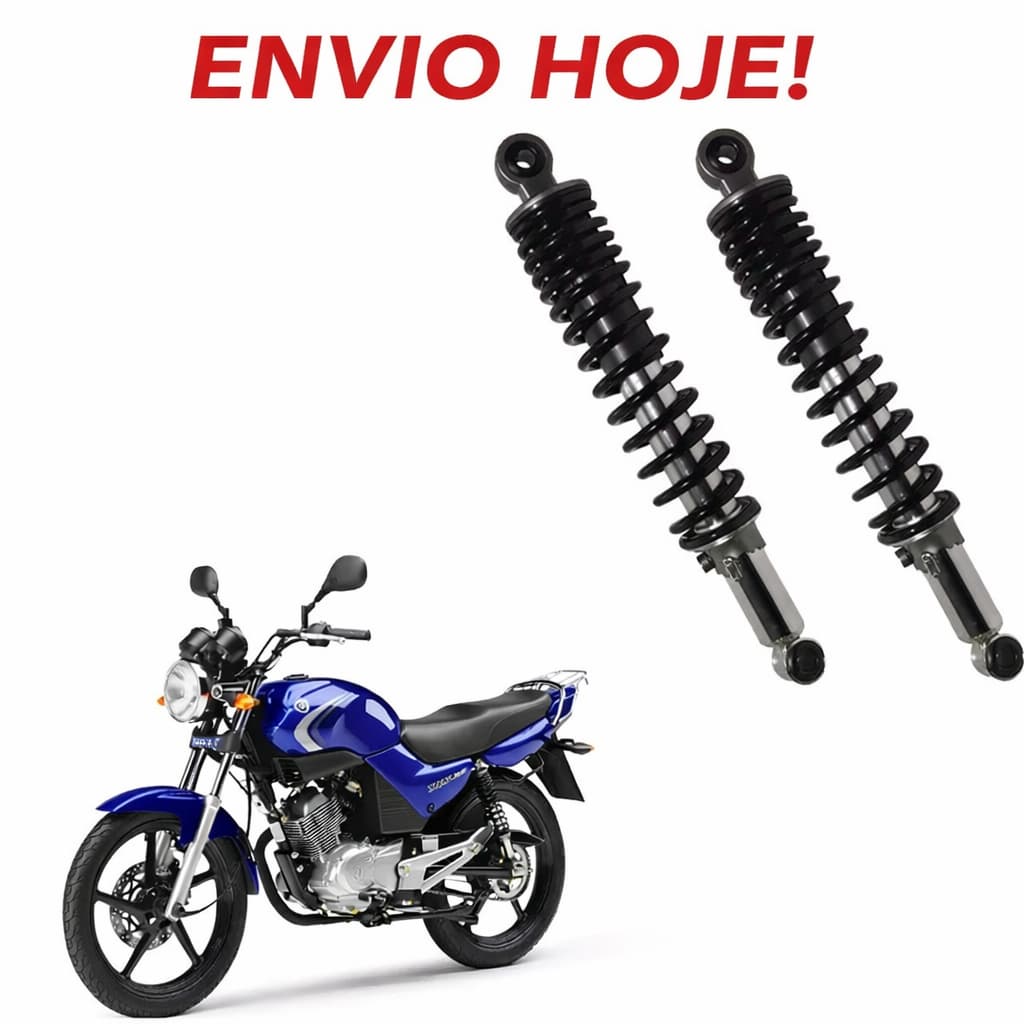 Par Amortecedor Ybr 125 2004 Até 2008 Factor 2009 Até 2015 MAXX PREMIUM Envio HOJE