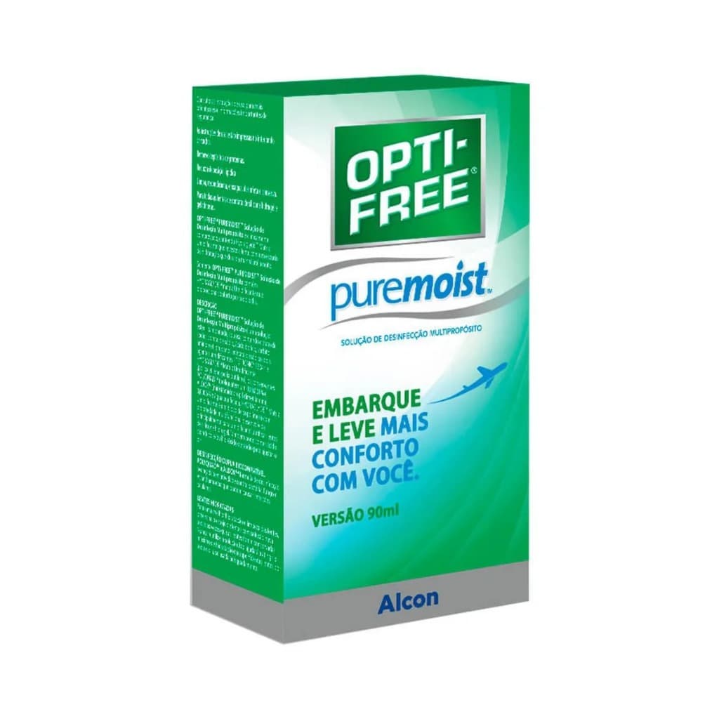 Solução de limpeza Optifree Puremoist 90ml