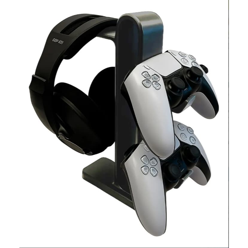Suporte 2 Controle Suporte para Headset Xbox Playstation 4 - 5