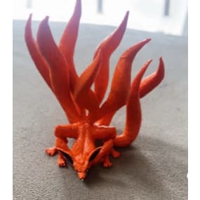 Kyuubi Raposa de nove caldas Impressão 3D