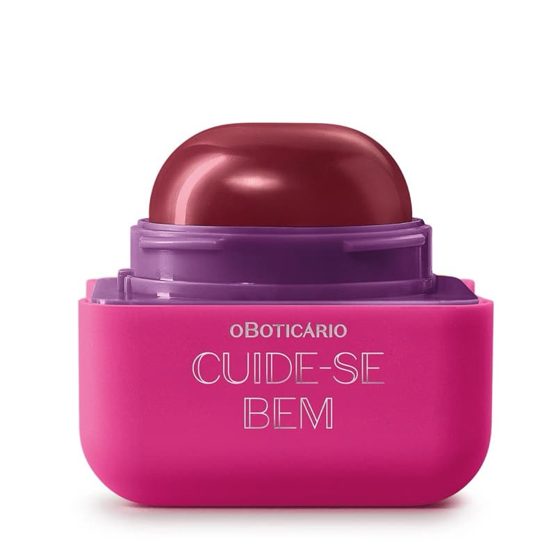 Balm Labial Amoruda Cuide-se Bem 6,2g - Hidratação Intensa e Proteção UV Oboticário