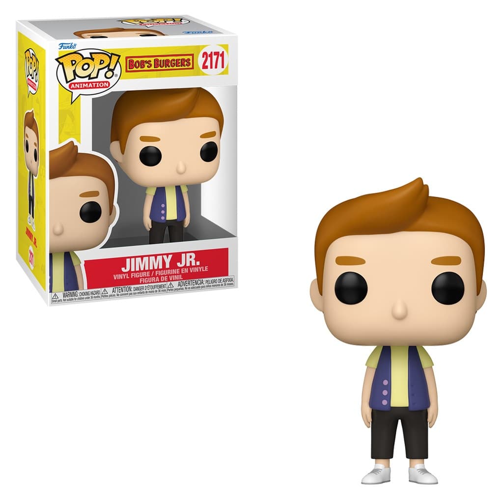 FUNKO POP BOBS BURGERS JIMMY JR. 2171 NOVO ORIGINAL