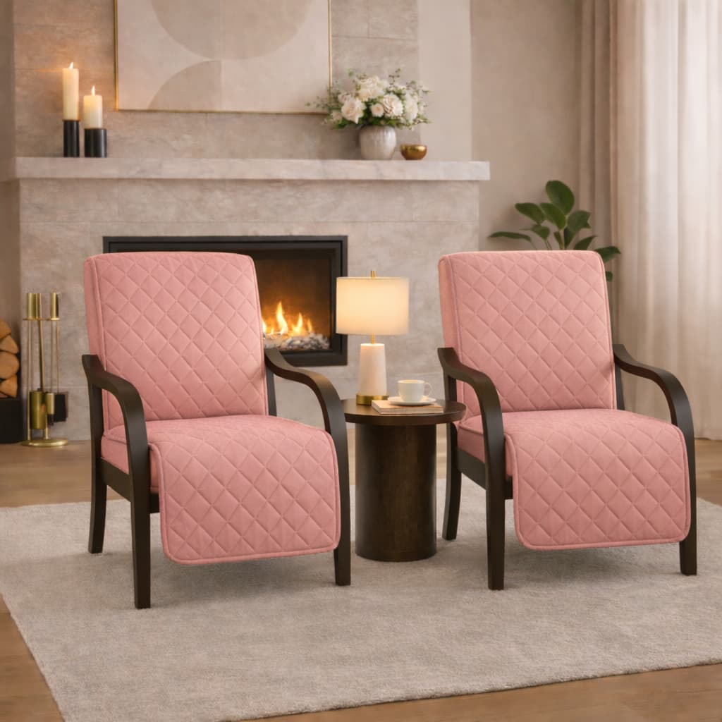 Capa Protetora de Poltrona e Cadeira de  1 Lugar Sem Braços  Matelada Lisa - Promoção