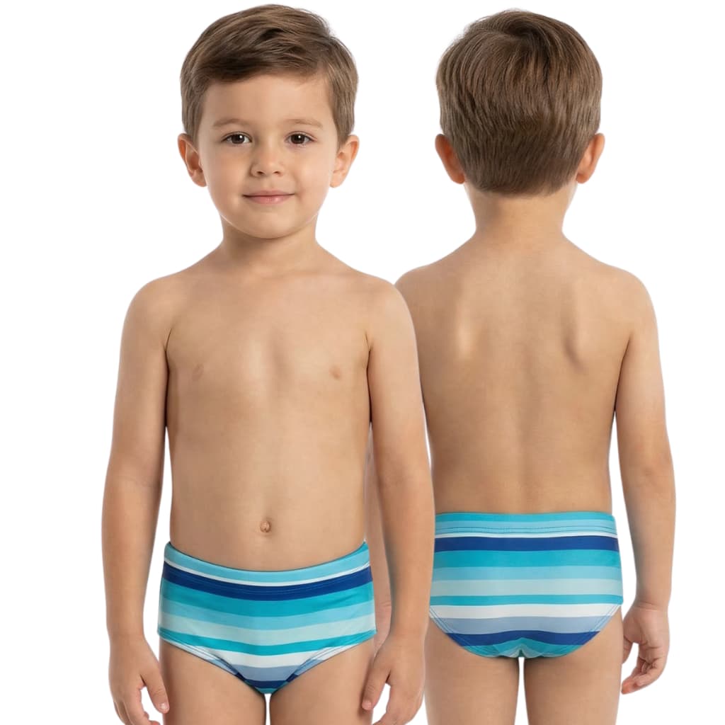 Sunga/cueca infantil/ juvenil de praia/piscina do 1ano a 16 anos