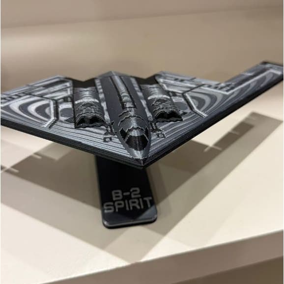 Kit de Montagem avião B-2 Spirit – Bombardeiro B2 Spirt miniatura Colecionavel