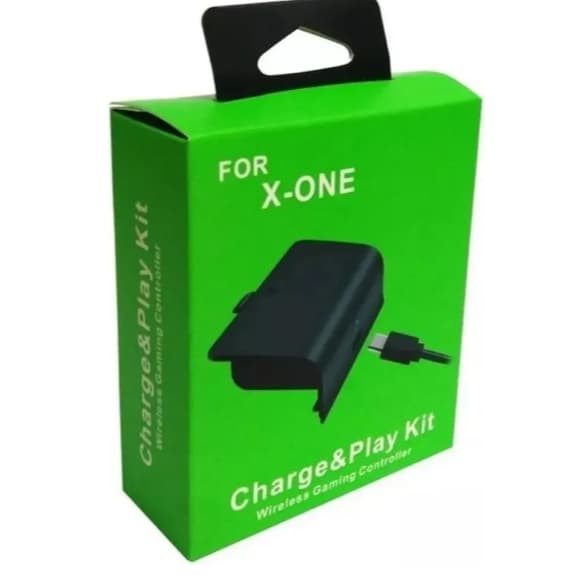 Bateria Recarregável E Cabo Usb Para Controle Xbox One