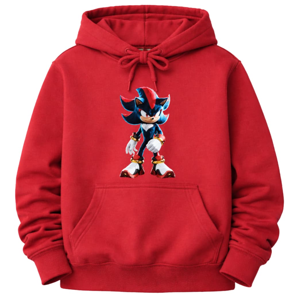 Moletom Infantil Shadow Sonic Flanelado Estampado Quentinho Confortável Inverno Promoção
