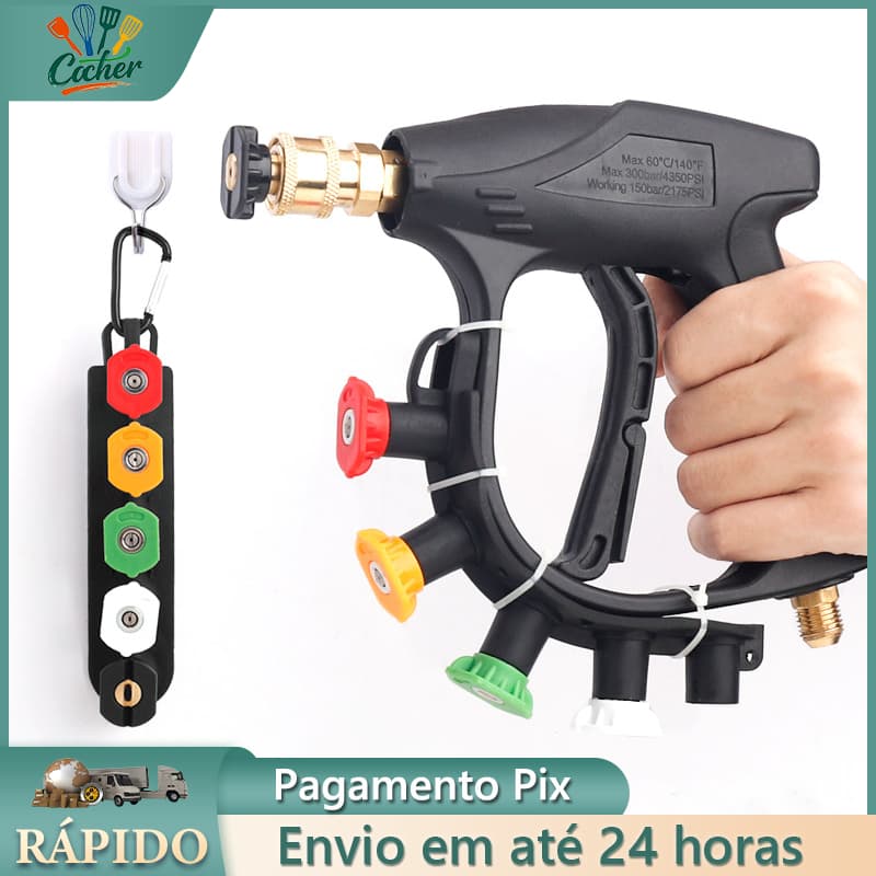 5/7PCS  Bicos Engate Rapido Para Lavadoras Alta Pressão 5/7 Bicos Cada um um tipo lege