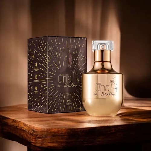 Una Brilho Deo Parfum Feminino: O poder de uma mulher que brilha por onde passa.