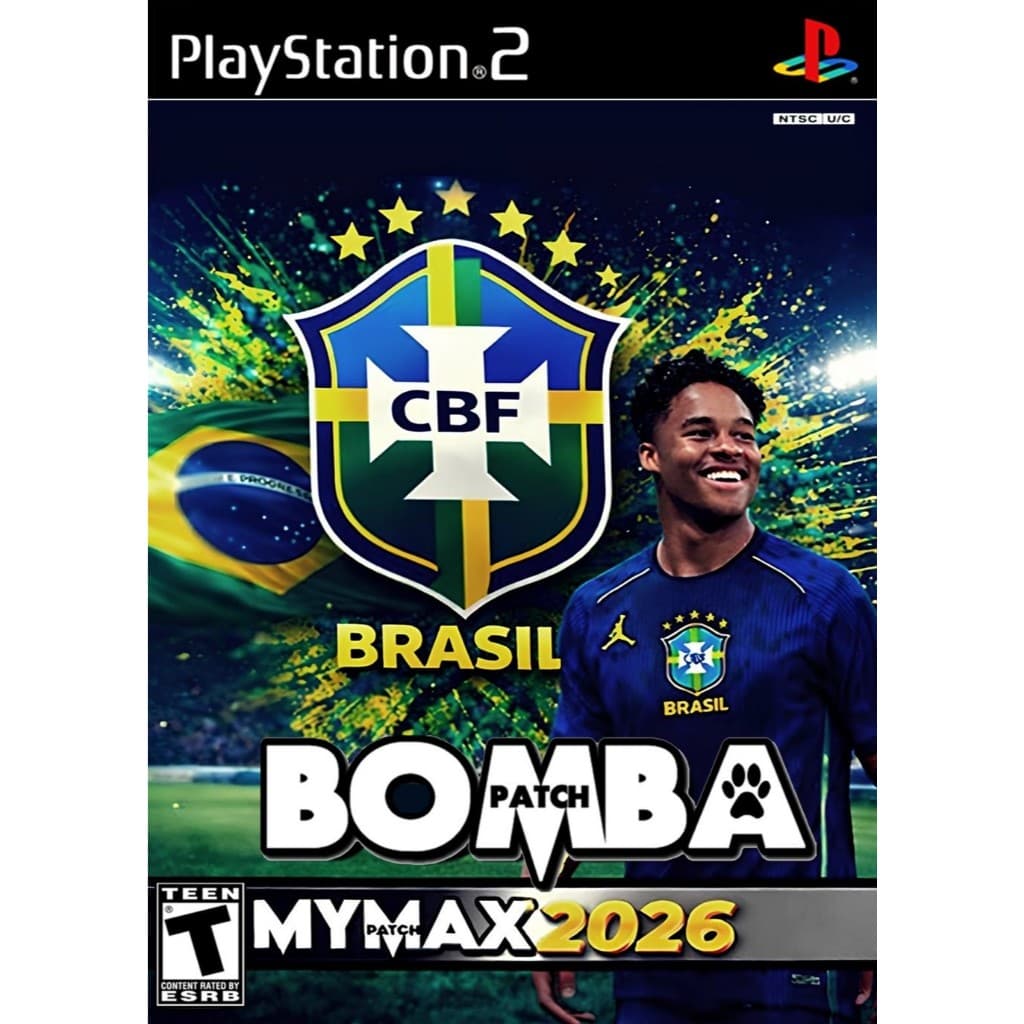 Bomba Patch 2026 Mymax (Março) - Jogo Playstation 2