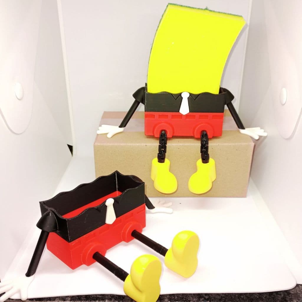 Porta Esponja Divertido Mickey – Organizador de Pia Criativo - Decoração Cozinha - Suporte Esponja