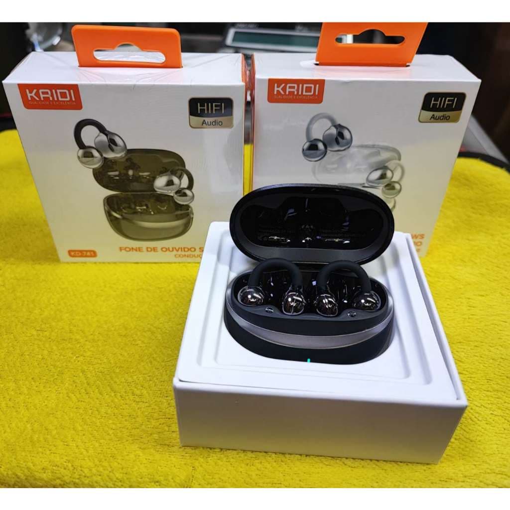 Kaidi KD-741 – Fone de Ouvido Confortável com Graves Potentes