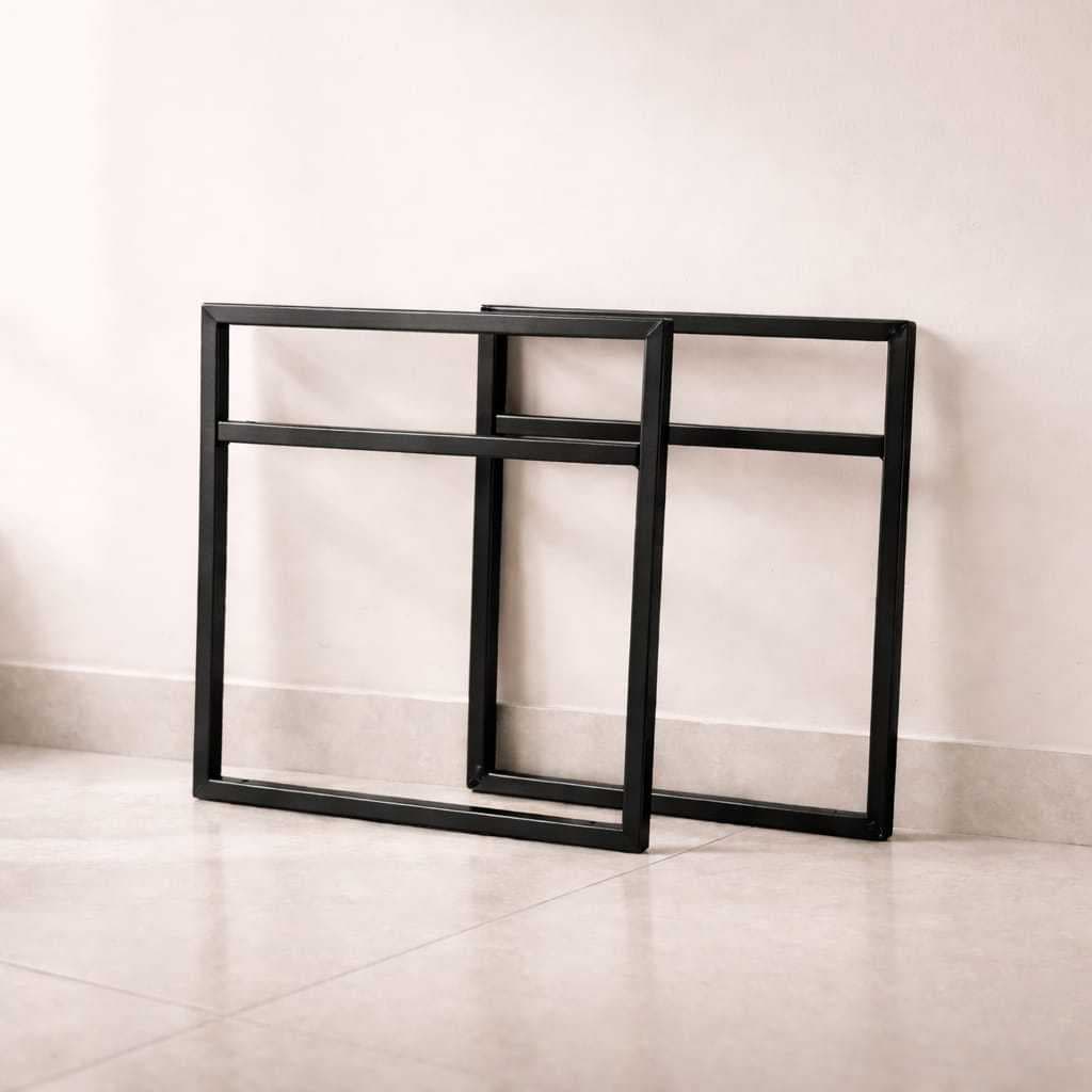 Suporte de Metal para Nicho/Bancada | Base de Ferro Reforçada para Prateleira