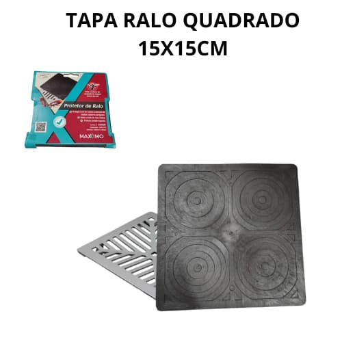 Kit 1/2/3 ou 4 Peças-Tampa Protetor de Ralo 15cm – Veda Mau Cheiro | Bloqueia Barata e Escorpião | Borracha Resistente