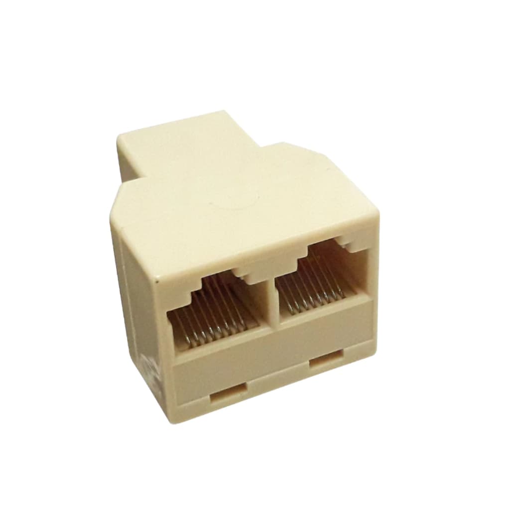 Duplicador De Cabo De Rede Rj45 1 Macho Para 2 Fêmeas Luatek Lkp-501 Adaptador Divisor De Sinal Lan Ethernet 3 Portas