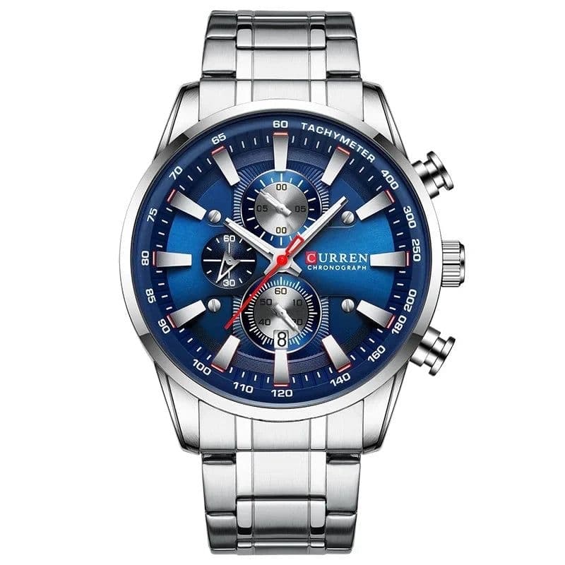 Relógio Masculino Curren 8351 Chronograph - Luxo Esportivo