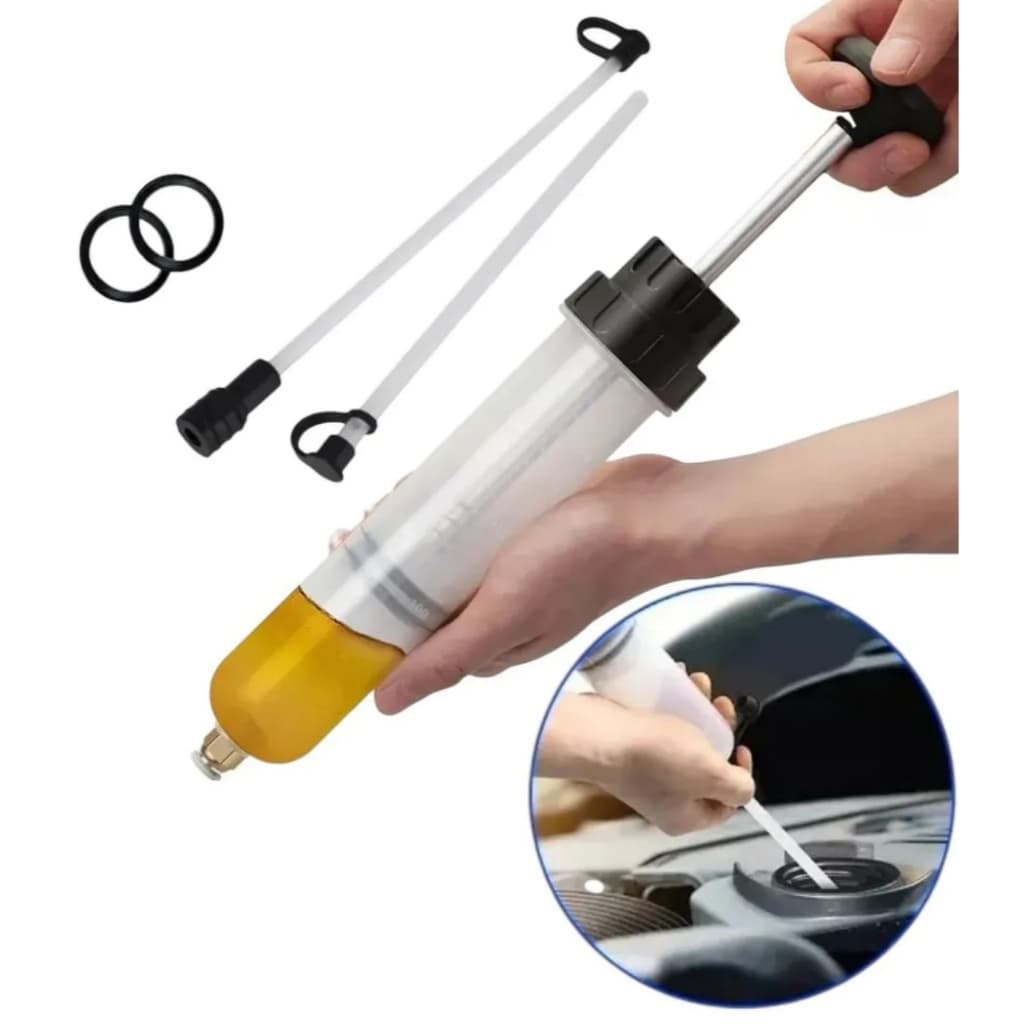Seringa De Vácuo Manual Bomba De Fluido De Óleo De Motor De Carro Para Transferência  200ml
