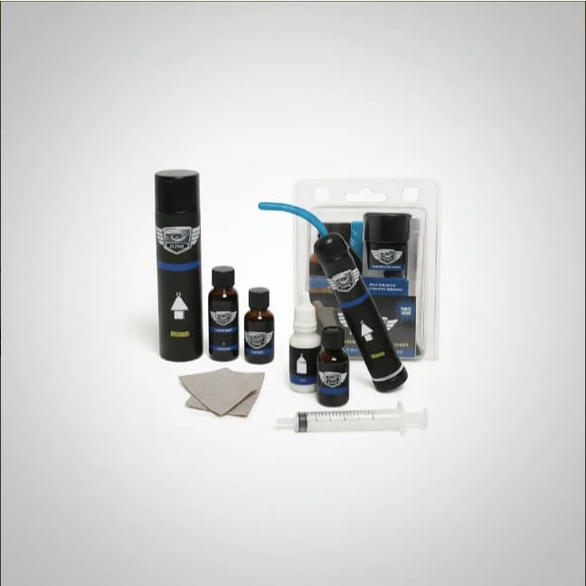 Verniz Uv Liquido Prime Auto Kit 10 Aplicações Recuperação Farol E Lanternas Restaurador De Farois Polímero Azul
