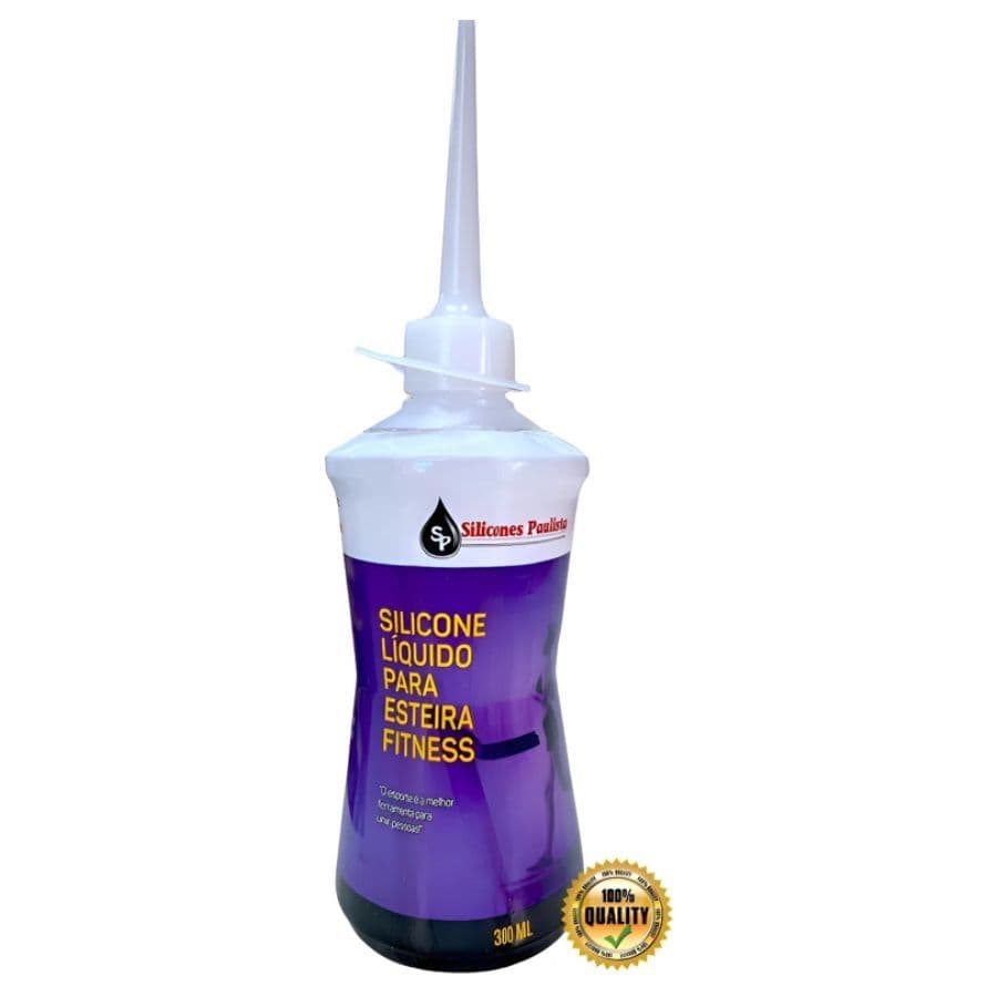 Lubrificante Silicone Líquido Para Esteira Ergométrica 300ml - Silicones Paulista