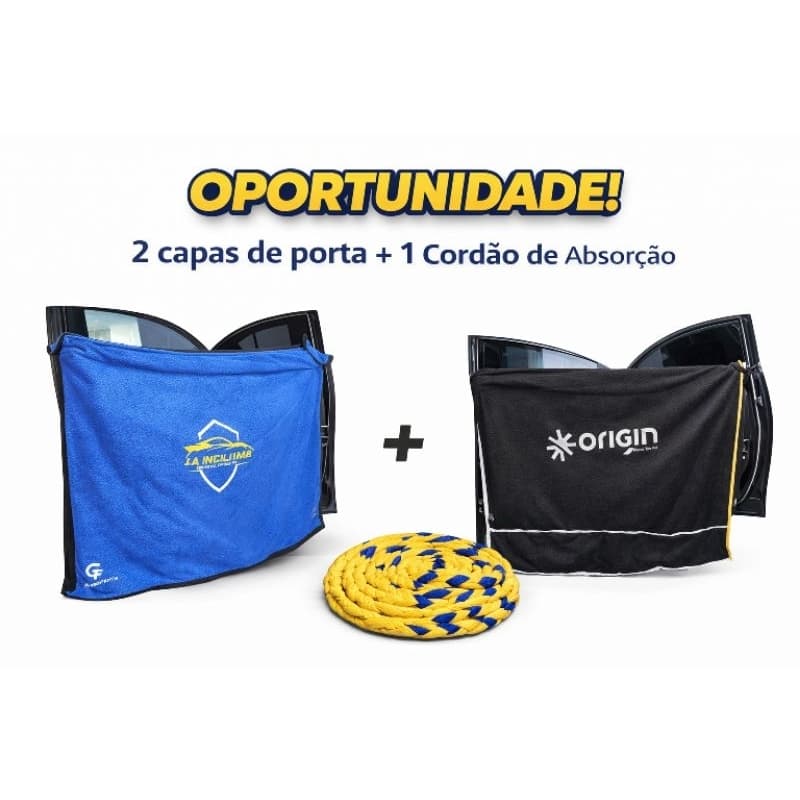 Kit 2 portas + cordão insulfilm proteção