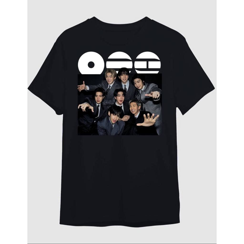 Camiseta BTS OT7 Arirang Kpop Estampa Full HD Premium Algodão Unissex