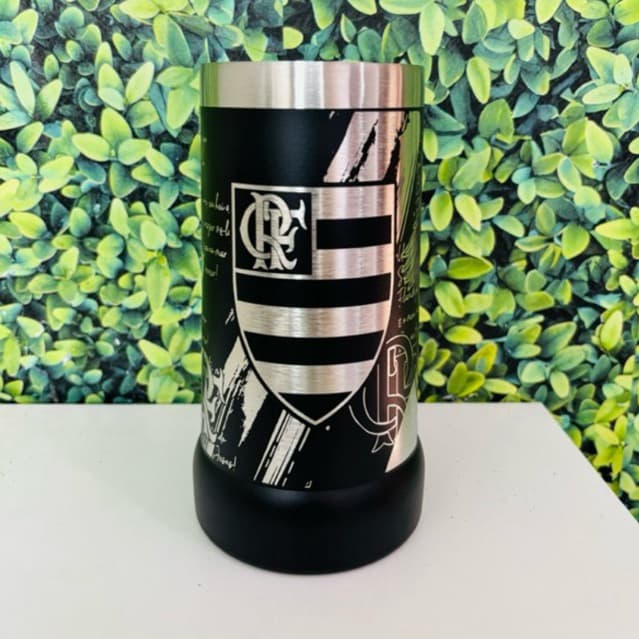 CANECA TÉRMICA Personalizada FLA HINO Gravação 360° graus
