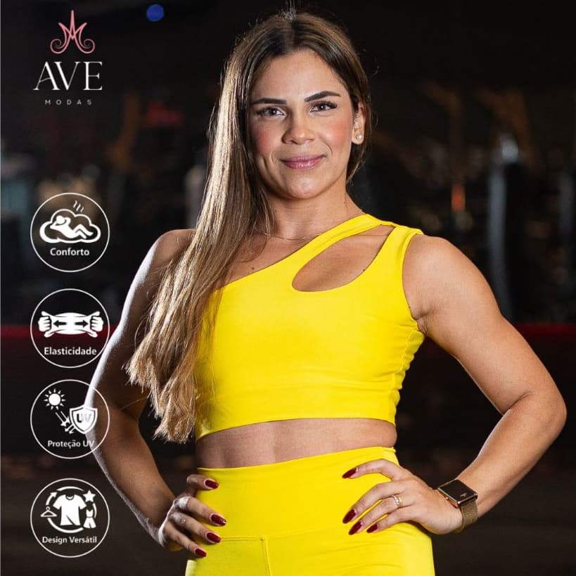 Top Gota COPA 2026 Suplex Academia Fitness Moda Feminina Para Treinar Plus Size