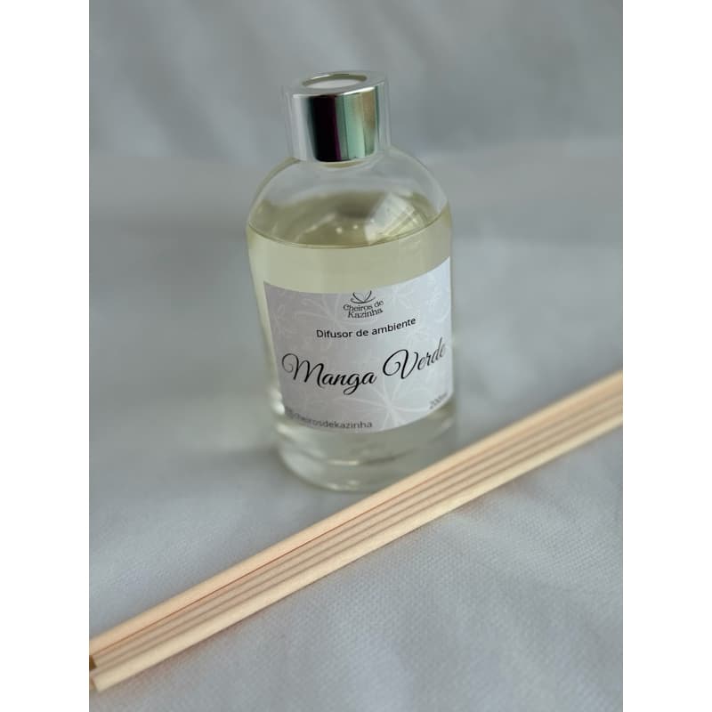 Difusor de varetas 200ml manga verde + 6 varetas perfume para a casa