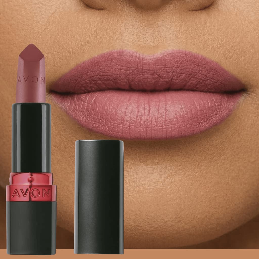 Batom Matte Nude Marsala Avon – Cor Sofisticada, Alta Fixação e Efeito Aveludado