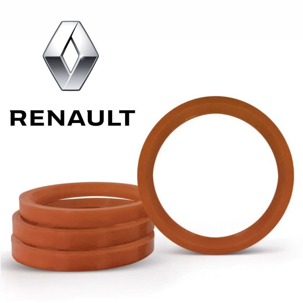 Anel Centralizador Renault De Rodas Esportiva Liga Leve Kwid Logan Megane Captur Duster 60,10mm