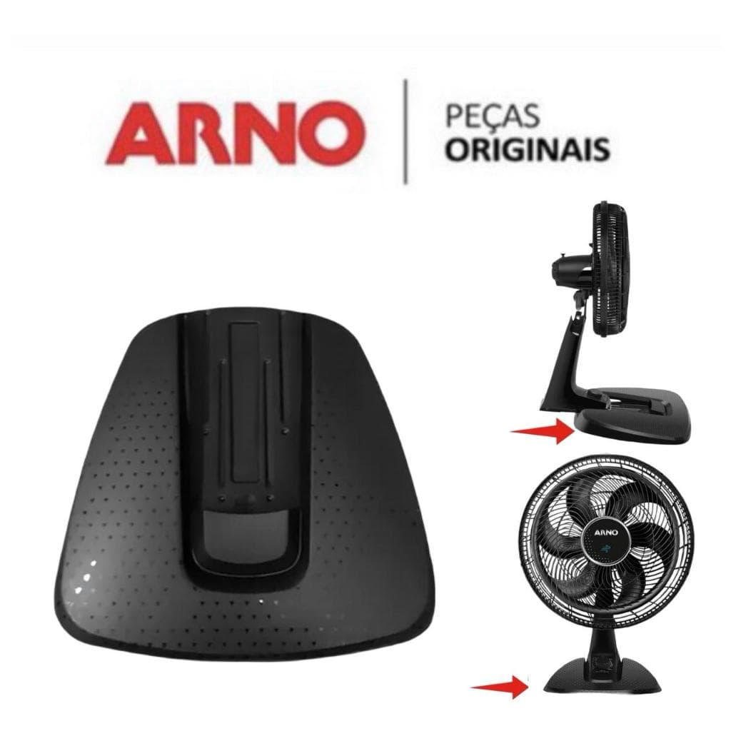 Base Pé Ventilador encaixe Arno Ultra Silence Force 40cm Original VB40 VD40 VD55 Suporte Base Arno