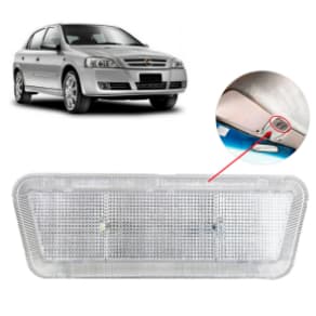 LANTERNA INTERNA DO TETO GM VECTRA 97/05 ASTRA 94/97 CORSA 94/16 CRISTAL RAINHA 7696