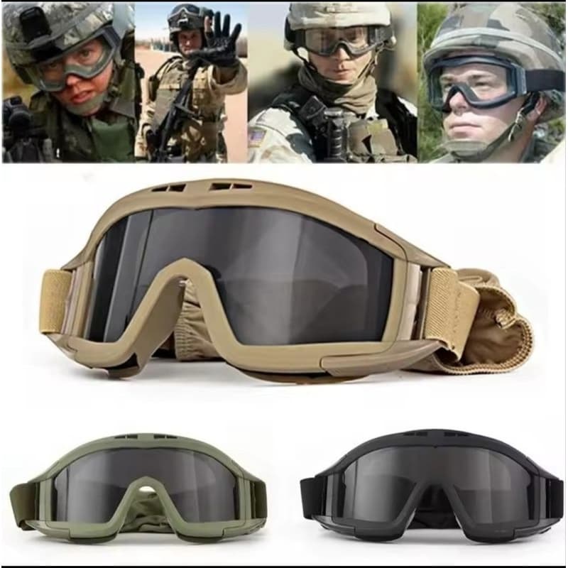 Óculos de Proteção Esportivo Anti Impacto Proteção UV Ajustável Para Trilhas Motocross Ciclismo