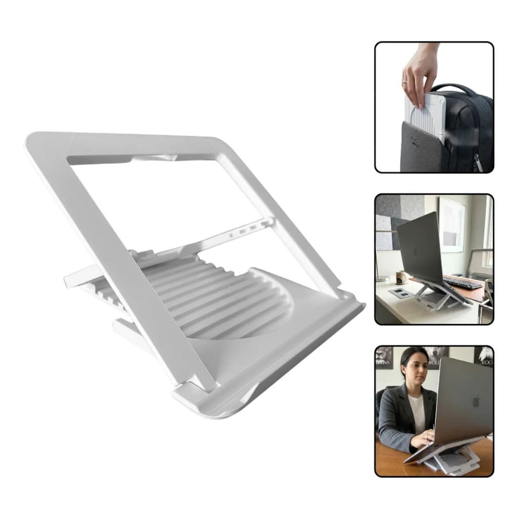 Base Suporte Pc Notebook Slim Portátil Articulado Regulavel