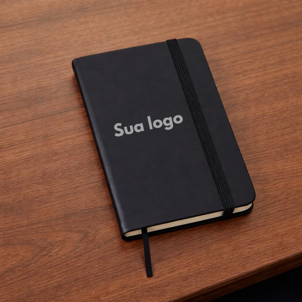 Moleskine personalizado Nome e Logomarca