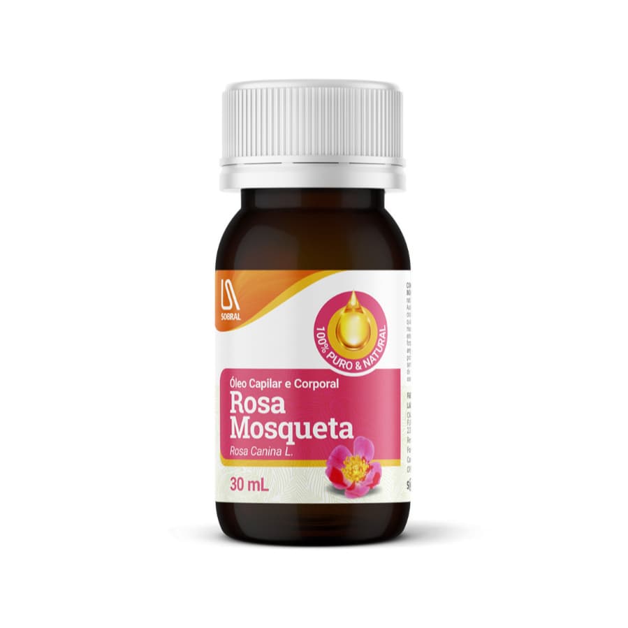 Óleo de Rosa Mosqueta 30ml 100% Puro - Sobral
