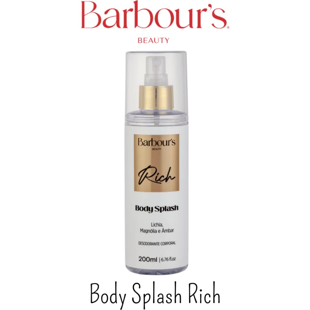 Body Splash Rich Barbours Beauty - 200ml