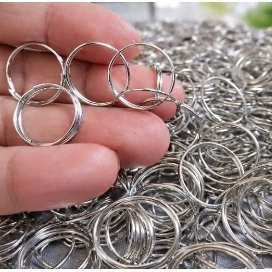 Argolas de Chaveiro Premium sem corrente 2.3 mm Com 50 e 100 Unidades.