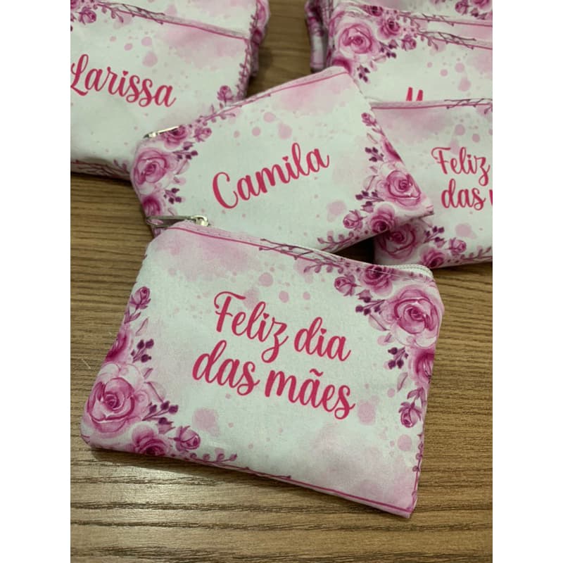Porta Moeda Dias Das Mães Personalizado Com Nome/Lembrancinha dia das Mães