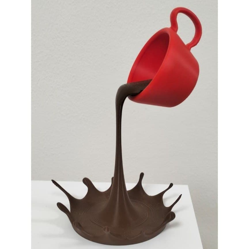 Xícara Flutuante Para Decoração Cantinho do Café