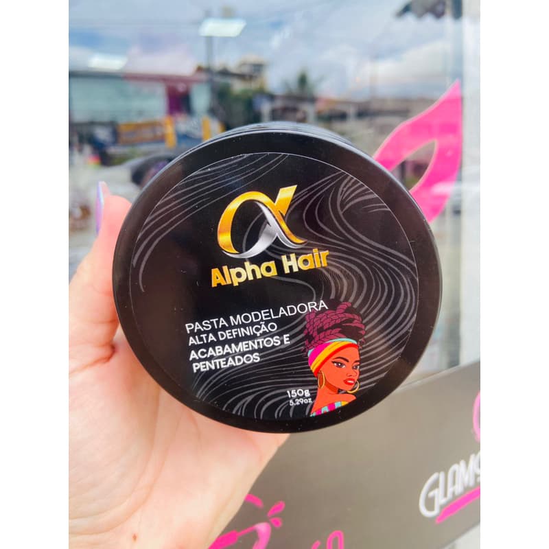 Pomada Para Tranças Penteados Modeladora 150g Apha