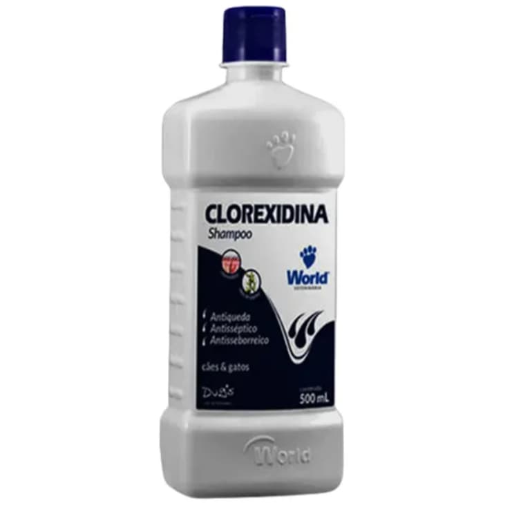 Shampoo World Veterinária Dug's Clorexidina Cães & Gatos