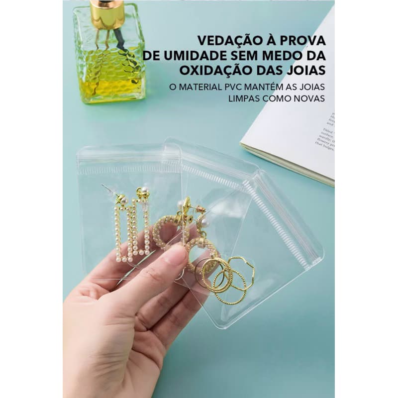 Saquinho Zip Lock para Jóias