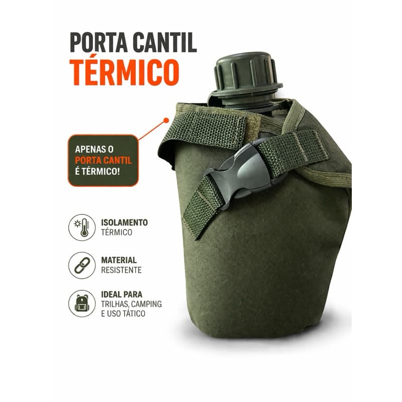 Cantil em Polipropileno + Porta Cantil (térmico)