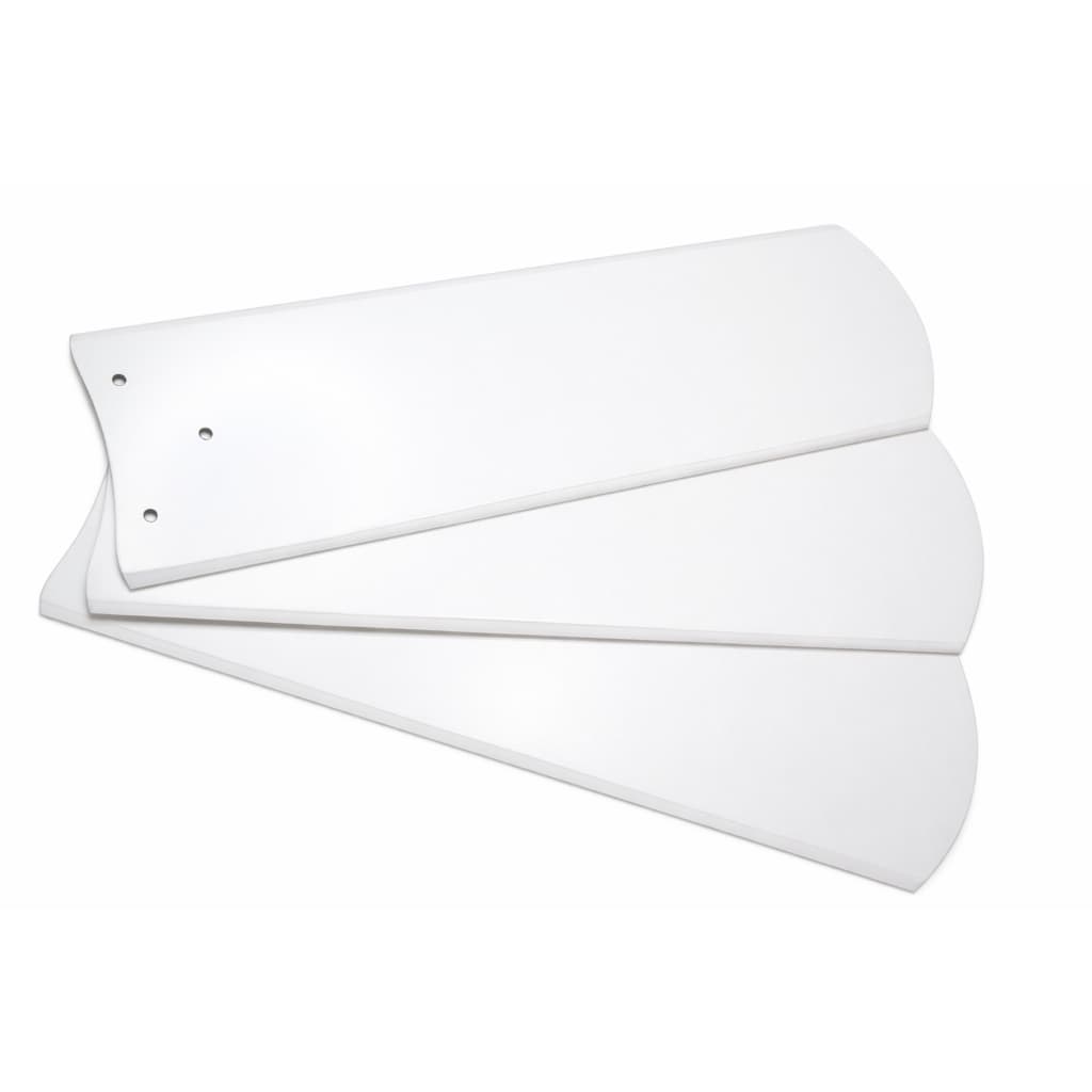 Kit Jogo 3 Pás Retas madeira Mdf Para Ventiladores De Teto furação Venti-Delta