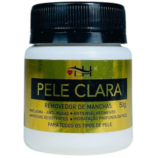 Pomada Clareadora Pele Clara 1 Unidade LH - PARA TODOS OS TIPOS DE PELE