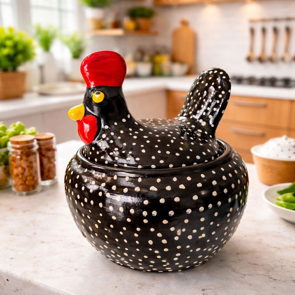 Galinha Açucareira Farinheira Bomboniere Enfeite Cozinha
