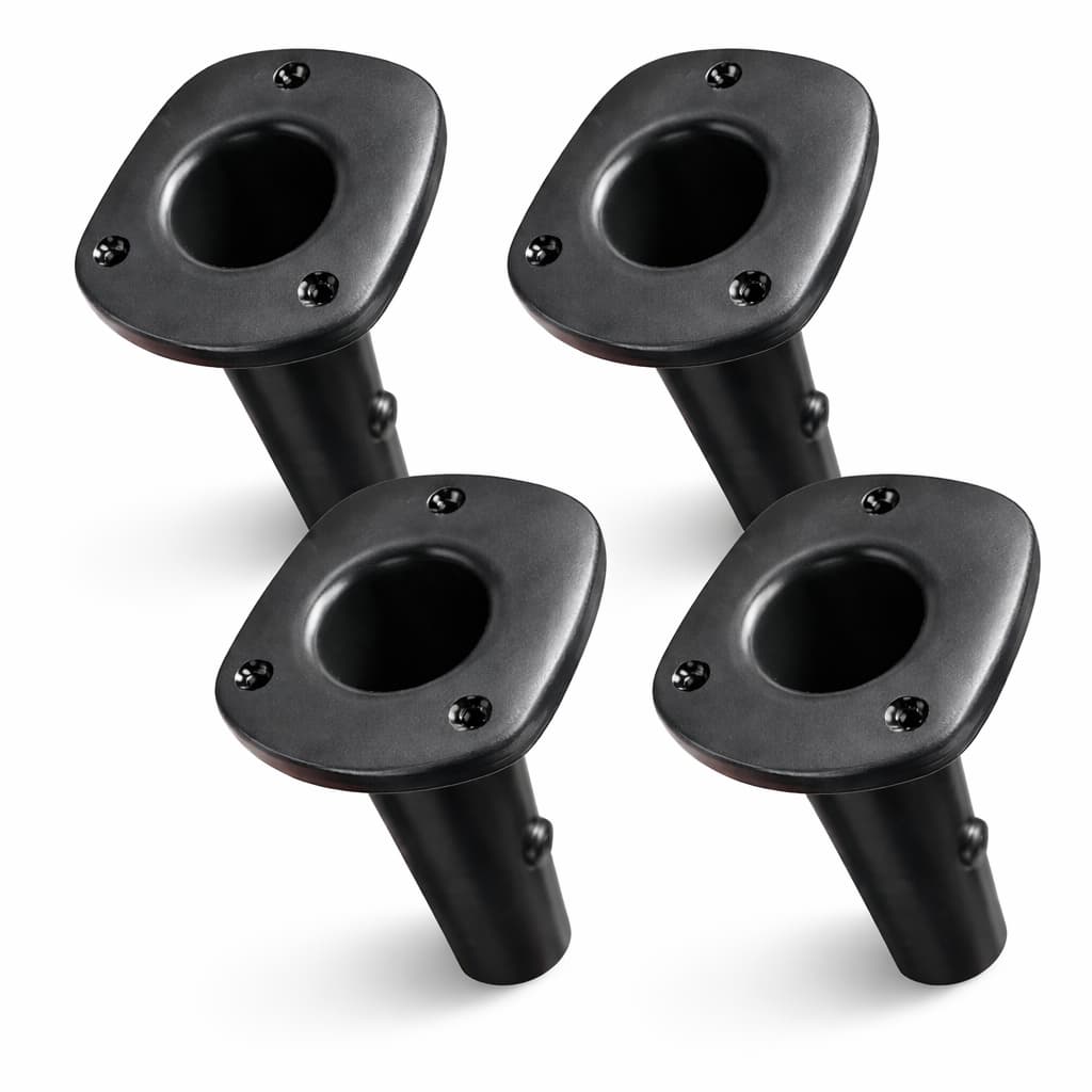 Porta Vara Caniço Inclinado P/ Caiaque barco kit c/4 unidades